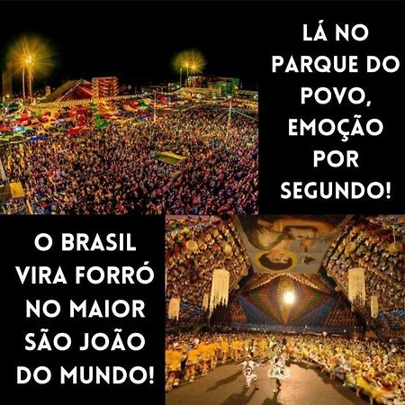 Apt 2 Km De Distancia Do Parque Do Povo Para O Maior Sao Joao Do Mundo Campina Grande Esterno foto
